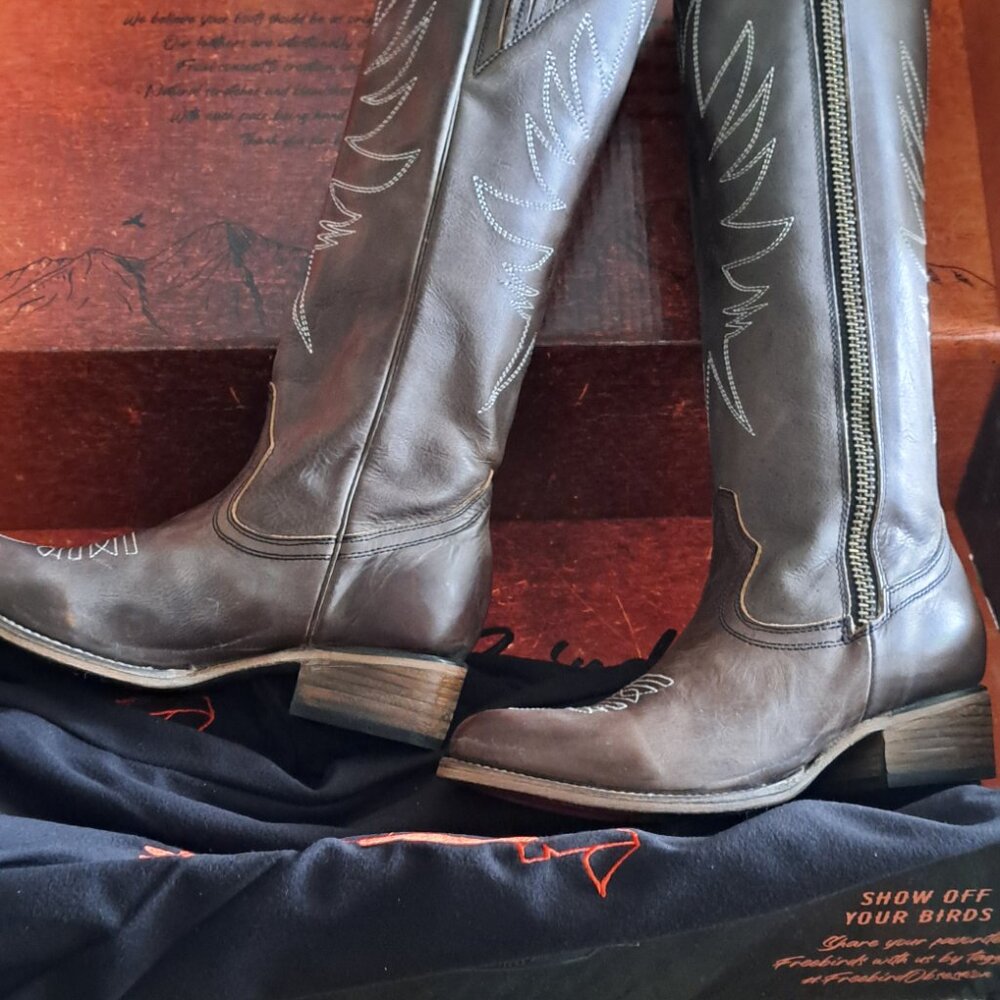 BRAND NEW FREEBIRD WHISPER BOOTS!! SZ 9 - Picture 8 of 16